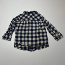 Load image into Gallery viewer, Boys Anko, checked cotton long sleeve shirt, FUC, size 1,  