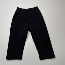 Load image into Gallery viewer, unisex Emerson, black fleece lined pants, elasticated, FUC, size 1,  