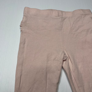 Girls Anko, pink stretchy ruffle leggings / bottoms, EUC, size 0,  