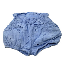 Load image into Gallery viewer, Girls Seed, lined embroidered cotton shorts, elasticated, EUC, size 000,  