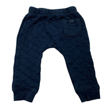 Load image into Gallery viewer, unisex Anko, navy wadded pants / bottoms, elasticated, GUC, size 0,  