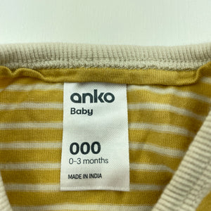 Boys Anko, cotton long sleeve t-shirt / top, FUC, size 000,  