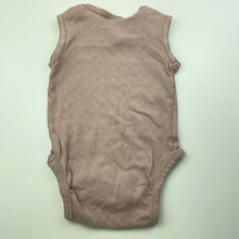 Load image into Gallery viewer, Girls Anko, pointell cotton singletsuit / romper, GUC, size 0,  
