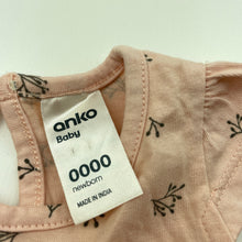 Load image into Gallery viewer, Girls Anko, pink cotton top, EUC, size 0000,  