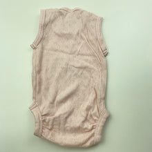 Load image into Gallery viewer, Girls Anko, pink pointelle cotton bodysuit / romper, EUC, size 0000,  