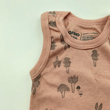 Load image into Gallery viewer, Girls Anko, pink organic cotton singlet top, EUC, size 000,  