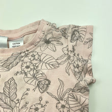 Load image into Gallery viewer, Girls Anko, soft organic cotton floral pyjama top, FUC, size 1,  