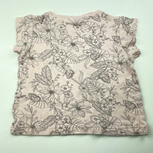 Load image into Gallery viewer, Girls Anko, soft organic cotton floral pyjama top, FUC, size 1,  