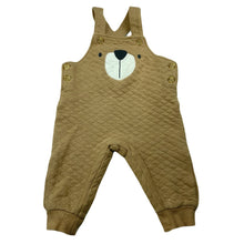 Load image into Gallery viewer, unisex Pekkle, lightly quilted overalls, GUC, size 6 months,  