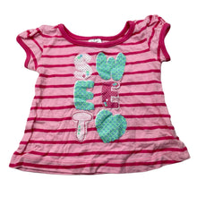 Load image into Gallery viewer, Girls Tiny Little Wonders, pink cotton t-shirt / top, FUC, size 000,  