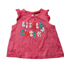 Load image into Gallery viewer, Girls Sprout, pink cotton top, EUC, size 00,  