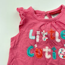 Load image into Gallery viewer, Girls Sprout, pink cotton top, EUC, size 00,  