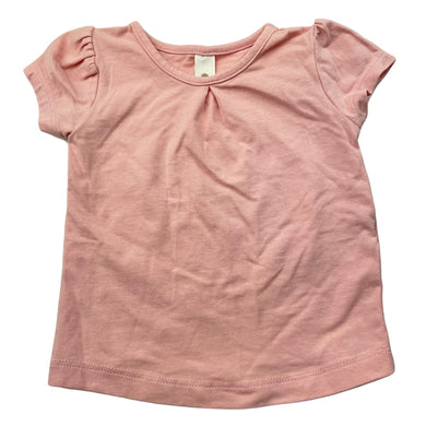 Girls Dymples, pink stretchy t-shirt / top, EUC, size 000,  