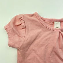 Load image into Gallery viewer, Girls Dymples, pink stretchy t-shirt / top, EUC, size 000,  