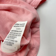 Load image into Gallery viewer, Girls Dymples, pink stretchy t-shirt / top, EUC, size 000,  