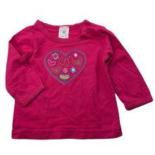 Load image into Gallery viewer, Girls Target, embroidered cotton long sleeve top, GUC, size 000,  