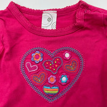 Load image into Gallery viewer, Girls Target, embroidered cotton long sleeve top, GUC, size 000,  