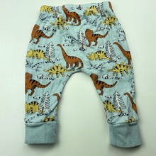 Load image into Gallery viewer, Boys Target, cotton leggings / bottoms, dinosaurs, GUC, size 0,  