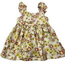 Load image into Gallery viewer, Girls Anko, floral cotton summer dress, EUC, size 0, L: 40cm