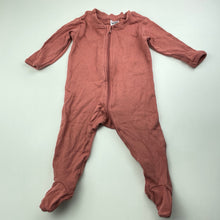 Load image into Gallery viewer, unisex Anko, cotton zip coverall / romper, GUC, size 000,  