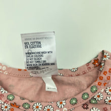 Load image into Gallery viewer, Girls Anko, stretchy floral bodysuit / romper, EUC, size 0,  