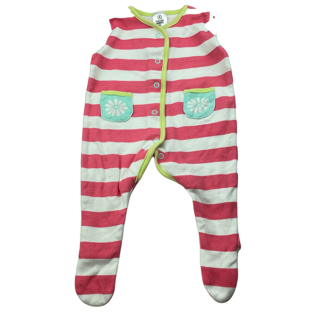 Girls Target, cotton coverall / romper, GUC, size 000,  