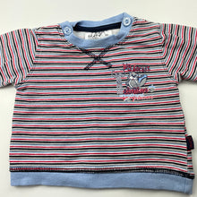 Load image into Gallery viewer, Boys Okay, striped long sleeve top, FUC, size 0000,  