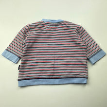 Load image into Gallery viewer, Boys Okay, striped long sleeve top, FUC, size 0000,  