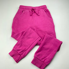 Load image into Gallery viewer, Girls Milkshake, pink track pants, elasticated, Inside leg: 48cm, FUC, size 5,  