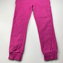 Load image into Gallery viewer, Girls Milkshake, pink track pants, elasticated, Inside leg: 48cm, FUC, size 5,  