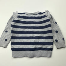 Load image into Gallery viewer, Girls Target, knitted cotton cardigan, FUC, size 0,  