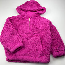 Load image into Gallery viewer, Girls Milkshake, pink fleece hoodie sweater, FUC, size 4,  