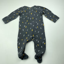 Load image into Gallery viewer, Boys Target, stretchy zip coverall / romper, EUC, size 000,  