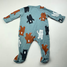 Load image into Gallery viewer, Boys Baby Berry, cotton zip coverall / romper, GUC, size 0000,  