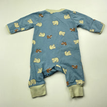 Load image into Gallery viewer, Boys Anko, stretchy zip romper, GUC, size 0000,  