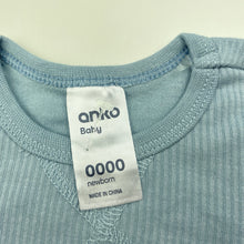 Load image into Gallery viewer, unisex Anko, soft feel long sleeve top, EUC, size 0000,  