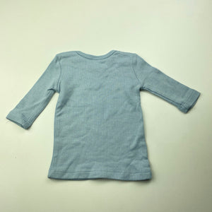 unisex Anko, soft feel long sleeve top, EUC, size 0000,  