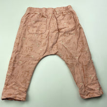 Load image into Gallery viewer, Girls Anko, pink cotton pants / bottoms, elasticated, EUC, size 0,  