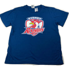 Load image into Gallery viewer, Boys NRL Supporter, Sydney Roosters pyjama t-shirt / top, GUC, size 12-14,  