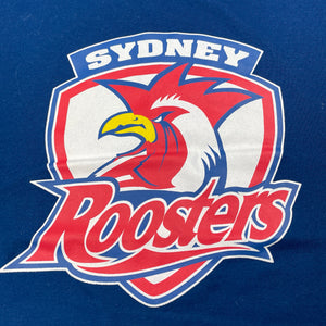 Boys NRL Supporter, Sydney Roosters pyjama t-shirt / top, GUC, size 12-14,  