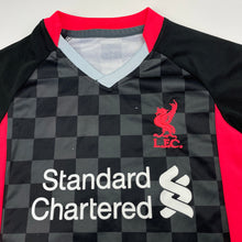 Load image into Gallery viewer, Boys Liverpool FC, sports / activewear top, M.Salah, no labels, armpit to armpit: 35cm, GUC, size 7-8,  