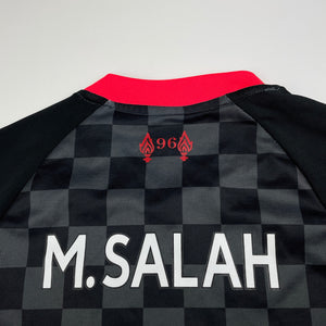 Boys Liverpool FC, sports / activewear top, M.Salah, no labels, armpit to armpit: 35cm, GUC, size 7-8,  