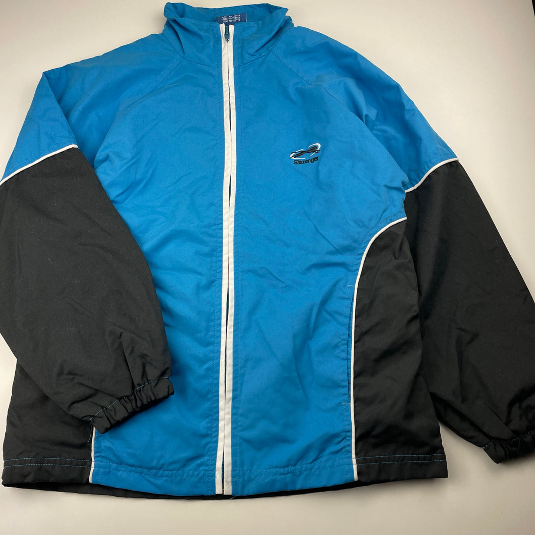 unisex Slazenger, vintage lightweight track top / training jacket, armpit to armpit: 47cm, GUC, size 10,  