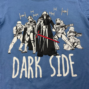 Boys Star Wars, Dark Side t-shirt / top, pilling, FUC, size 5,  