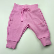 Load image into Gallery viewer, Girls Bonds, pink track pants, elasticated, GUC, size 000,  