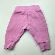 Load image into Gallery viewer, Girls Bonds, pink track pants, elasticated, GUC, size 000,  