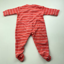 Load image into Gallery viewer, Girls Tiny Little Wonders, terry zip coverall / romper, GUC, size 0000,  