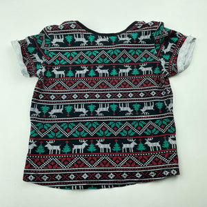 Boys Dymples, cotton Christmas t-shirt / top, EUC, size 00,  