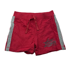 Load image into Gallery viewer, Boys Tiny Little Wonders, red cotton shorts, elasticated, GUC, size 0,  