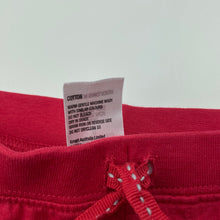 Load image into Gallery viewer, Boys Tiny Little Wonders, red cotton shorts, elasticated, GUC, size 0,  